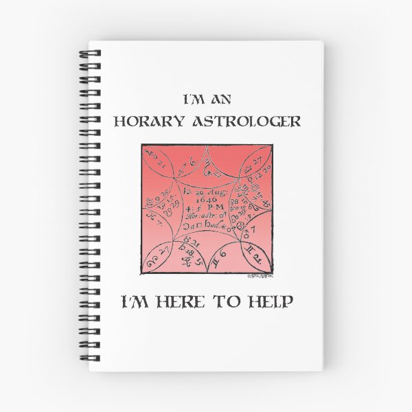 Item preview, I'm an horary astrologer.  I'm here to help.  light red gradient designed and sold by mariahmcmo.