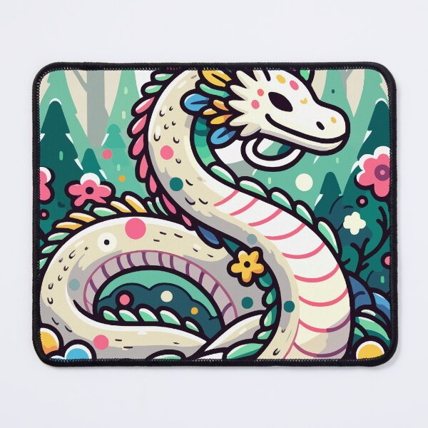 Item preview, Enchanting Cute Mythical Floral Dragon designed and sold by OniumEth.
