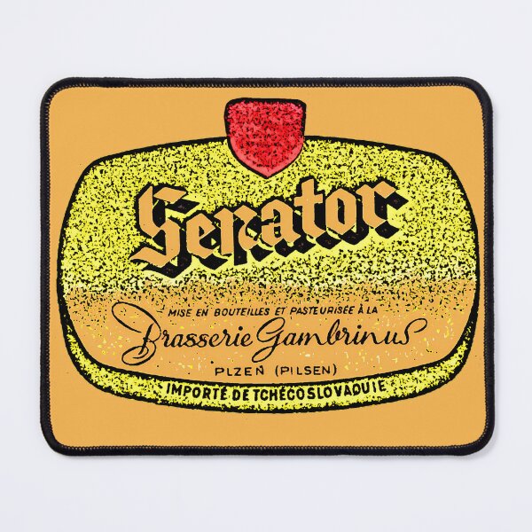 Item preview, Orange Vintage Beer Label designed and sold by notsweettea.