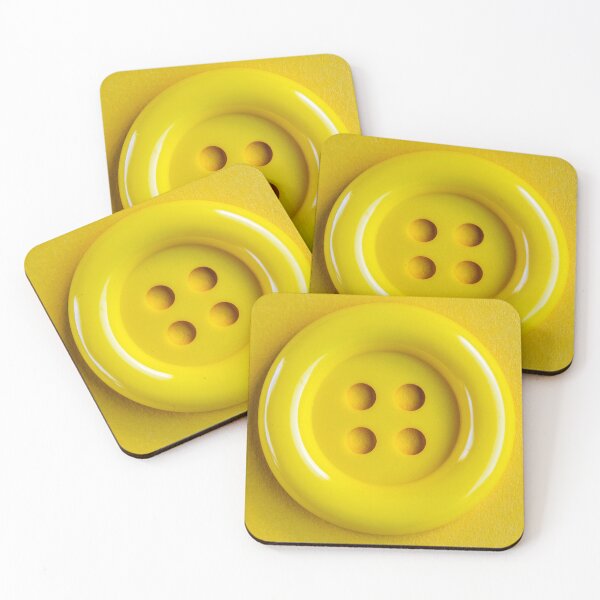Item preview, Big Yellow Button designed and sold by David Lichtneker.