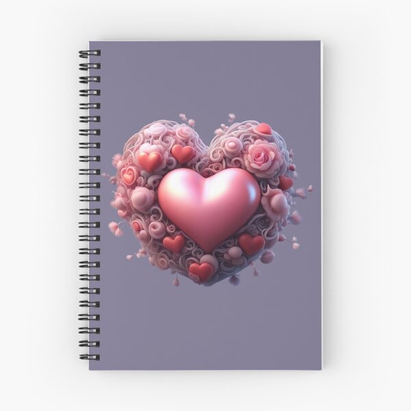 Artikelvorschau, Rosa Fantasieherz entworfen und verkauft von Digiheart.