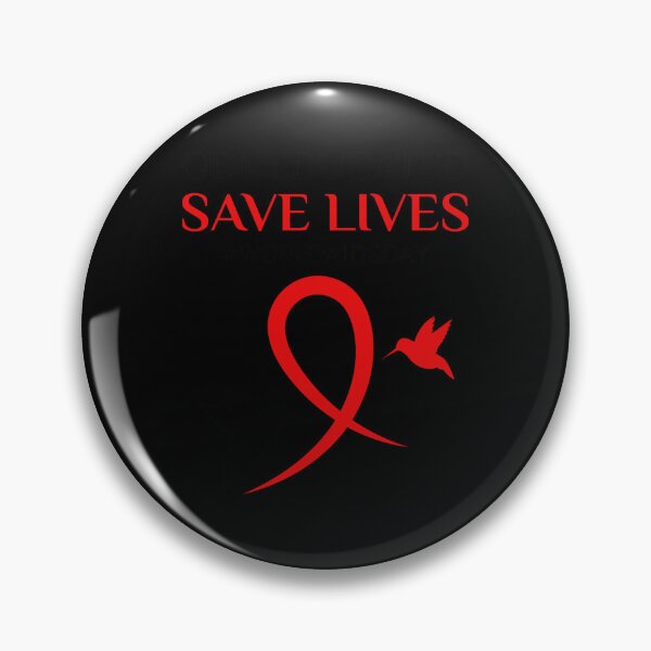 Item preview, Get Educated Save Lives  World Aids Day  1st December designed and sold by defabiosofxs.