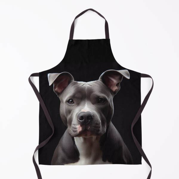 Item preview, Realistic Pitbull Pawtrait designed and sold by PawtraitRealism.