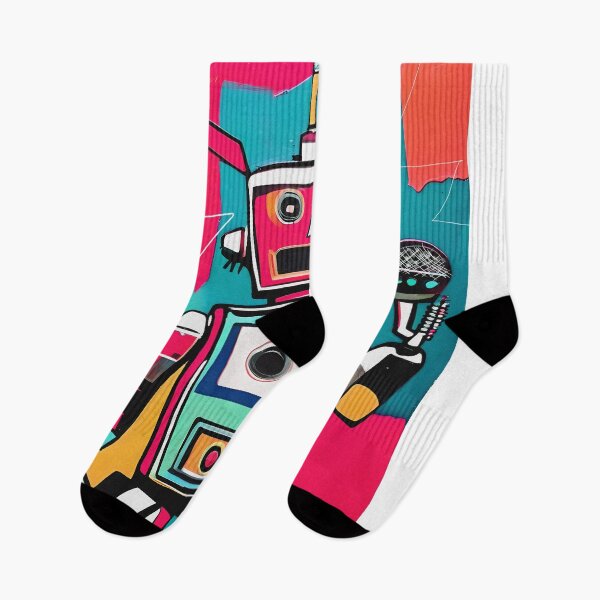 Item preview, The pain of peer-pressured karaoke when you're a robot.  designed and sold by ObliqArtworks.