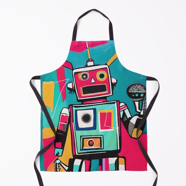 Item preview, The pain of peer-pressured karaoke when you're a robot. designed and sold by ObliqArtworks.
