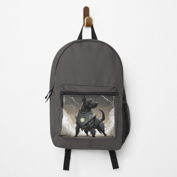 Item preview, Black dog sciaman with storm power designed and sold by Luokos.