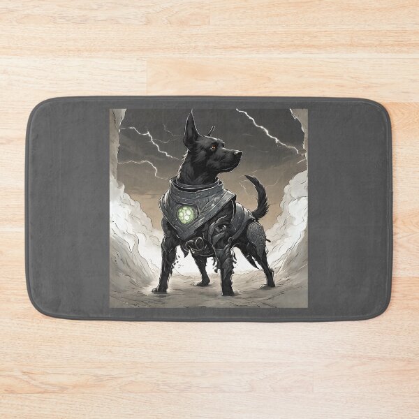 Item preview, Black dog sciaman with storm power designed and sold by Luokos.