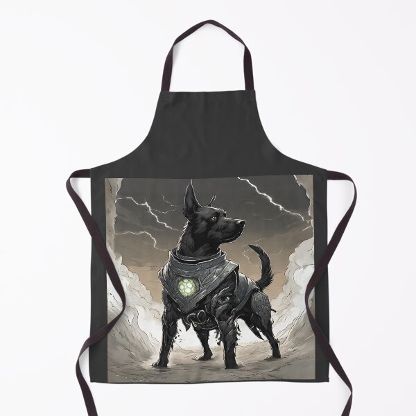 Item preview, Black dog sciaman with storm power designed and sold by Luokos.