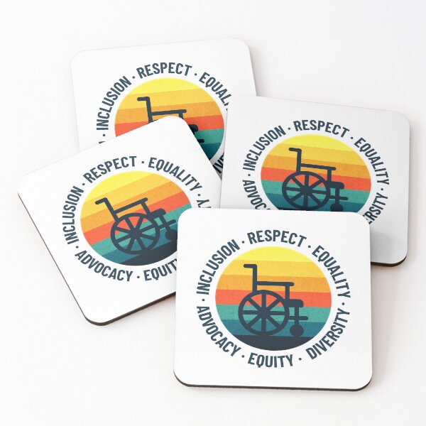 Item preview, Inclusion respect equality advocacy equity diversity disability community designed and sold by InspireGlow.