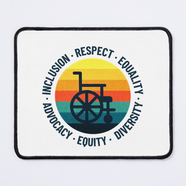 Item preview, Inclusion respect equality advocacy equity diversity disability community designed and sold by InspireGlow.
