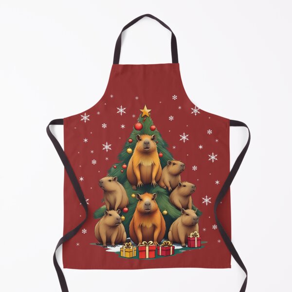 Item preview, Cute Capybaras Christmas tree and Christmas composition, Cute capybara, Christmas sweater designed and sold by Collagedream.