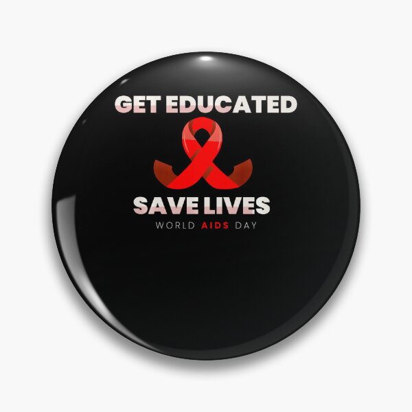 Item preview, Get Educated Save Lives HIVAIDS Awareness Month Gift designed and sold by defabiosofxs.