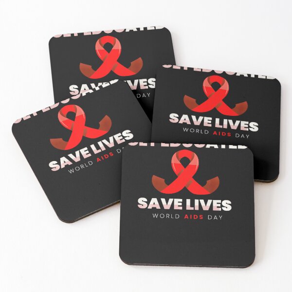 Item preview, Get Educated Save Lives HIVAIDS Awareness Month Gift designed and sold by defabiosofxs.