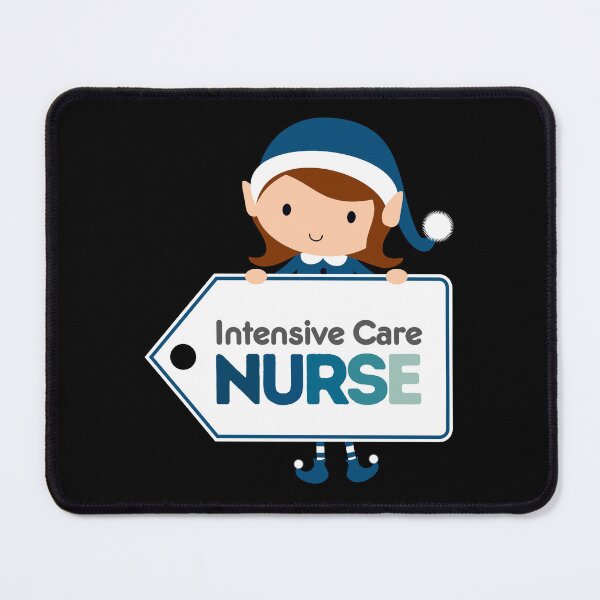 Item preview, Healthcare professional's life - Intensive Care Nurse Christmas Design designed and sold by TheVirtualSpace.