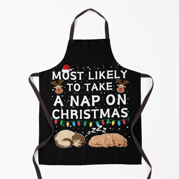 Item preview, Most Likely to Take a Nap on Christmas designed and sold by NNisu.