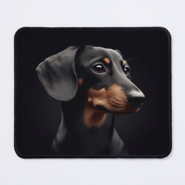 Item preview, Realistic Dachshund Pawtrait designed and sold by PawtraitRealism.