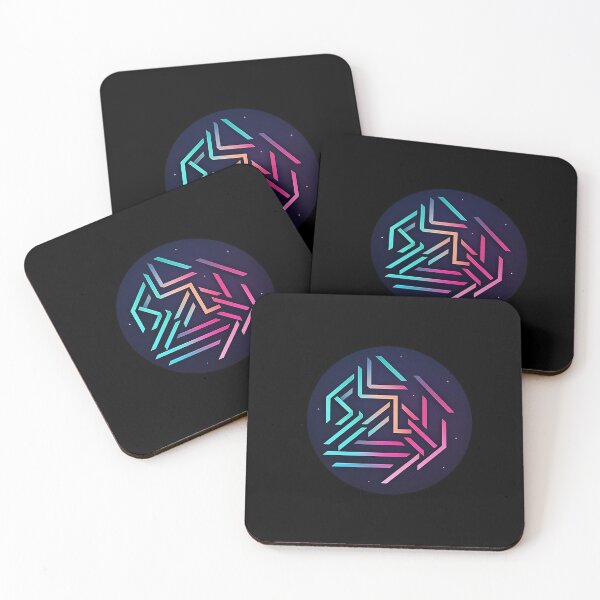 Item preview, Neon Logo - Abstract Planet - Digital Art designed and sold by SnoopyTF.