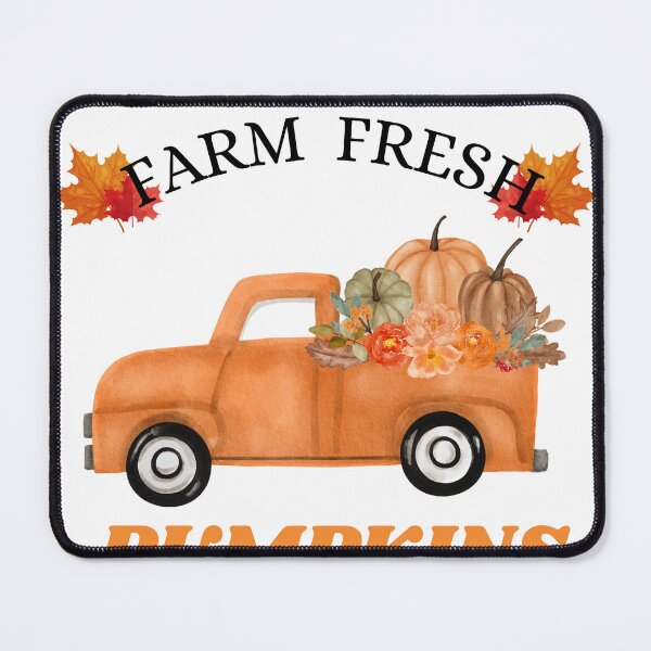 Item preview, FARM FRESH ORANGE ORGANIC PUMPKINS designed and sold by MotiArtTeeshop.