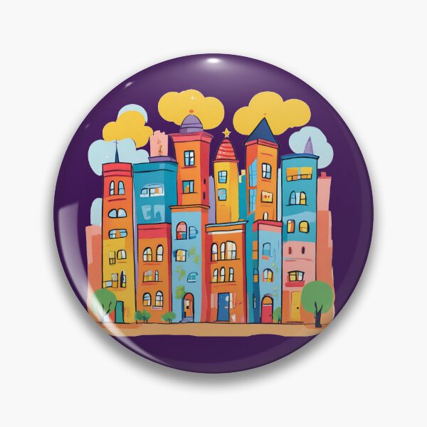 Item preview, SWEET CITY BUILDINGS designed and sold by arch-and-magic.