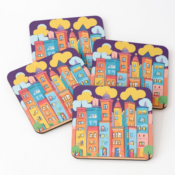 Item preview, SWEET CITY BUILDINGS designed and sold by arch-and-magic.
