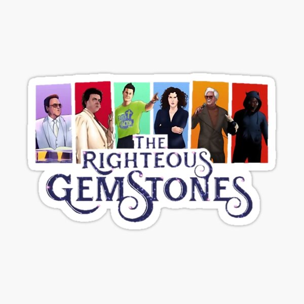 Vista previa del artículo con la obra «Las gemas de la televisión de The Righteous (2)», diseñado y vendido por paniknaomi.