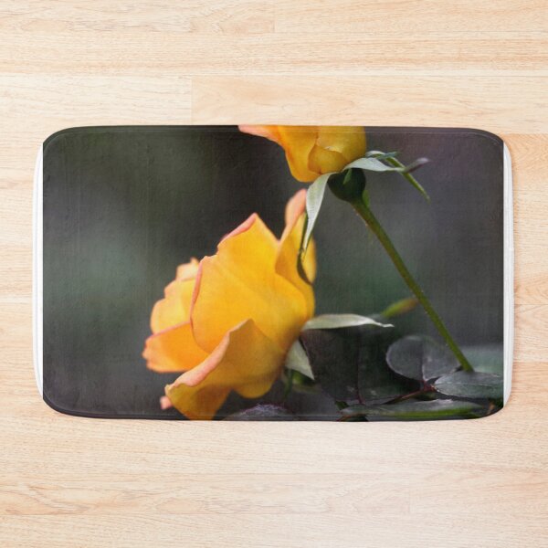 Item preview, Two roses on black background designed and sold by olena2552.