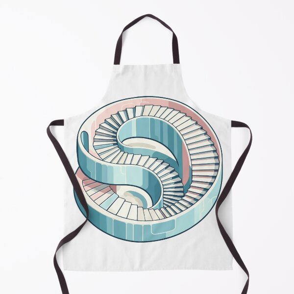 Item preview, Abstract Pastel Spiral Staircase designed and sold by OniumEth.