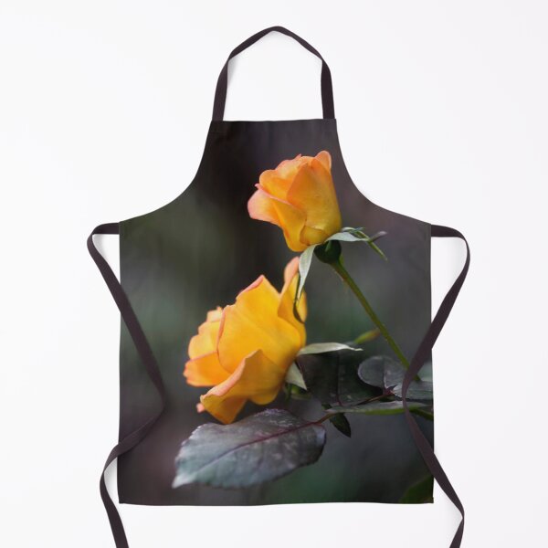 Item preview, Two roses on black background designed and sold by olena2552.