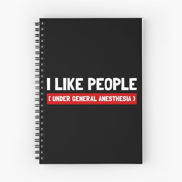Item preview, I Like People Under General Anesthesia designed and sold by casualVisions.