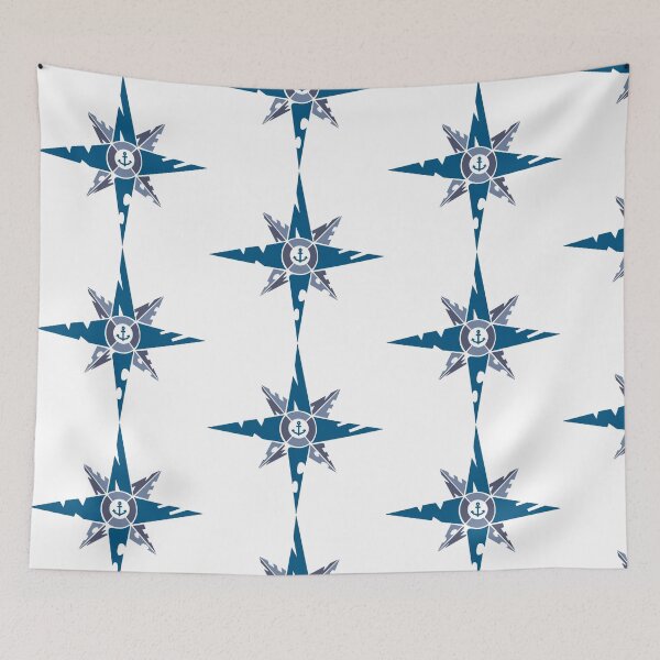 Item preview, compass rose designed and sold by NitArtCafe.