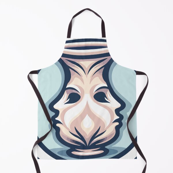 Item preview, Surreal Illusion Elegant Symmetrical Faces Vase designed and sold by OniumEth.