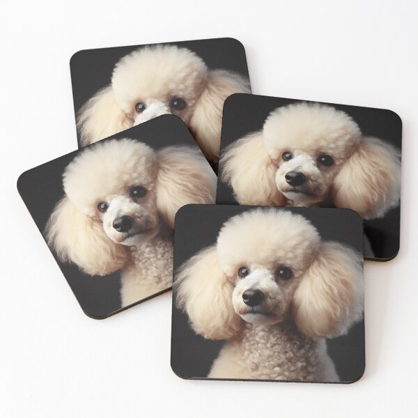Item preview, Realistic Poodle Pawtrait designed and sold by PawtraitRealism.
