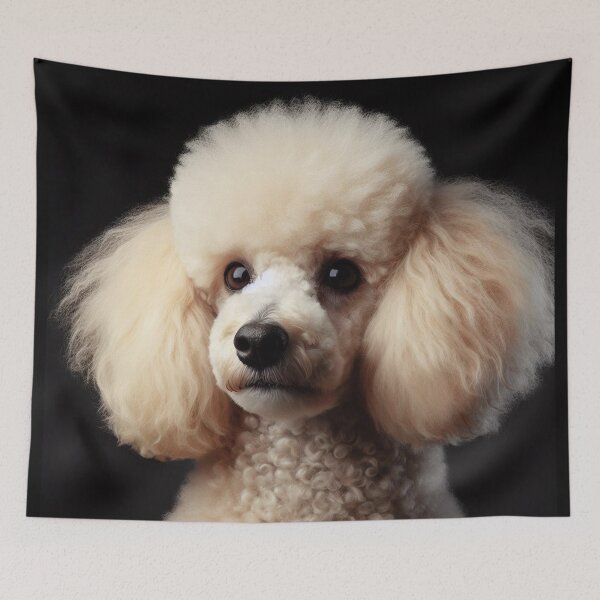 Item preview, Realistic Poodle Pawtrait designed and sold by PawtraitRealism.