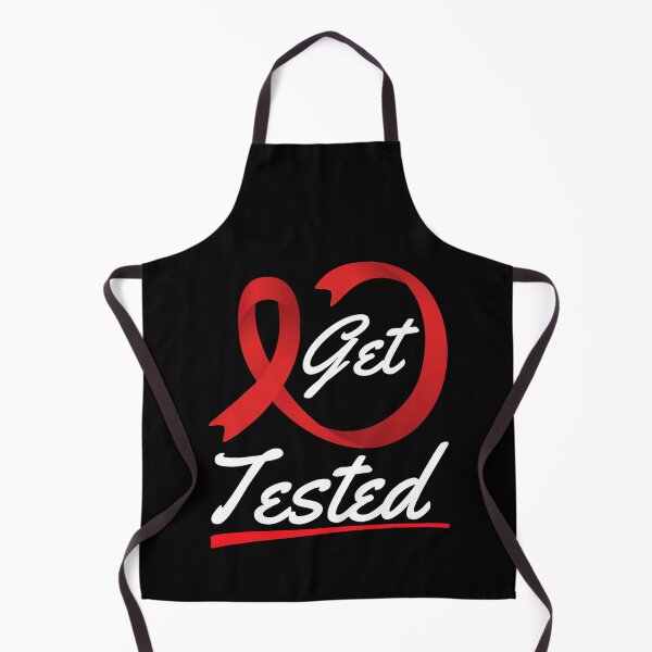 Item preview, Get Tested Aids HIV Awareness Red Ribbon World AIDS Day designed and sold by defabiosofxs.