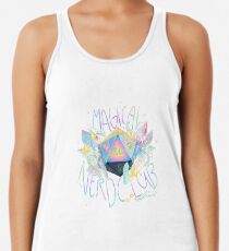 Camiseta de tirantes para mujer Club nerd mágico