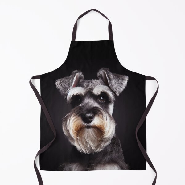 Item preview, Realistic Schnauzer Pawtrait designed and sold by PawtraitRealism.
