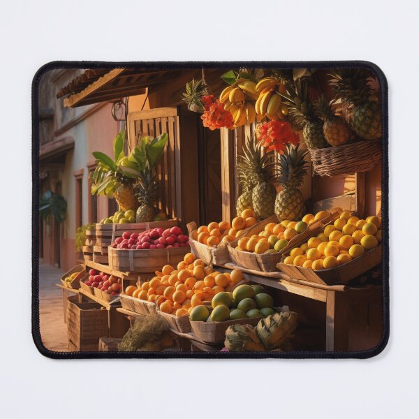 Item preview, Colonial streets Cartagena de Indias tropical fruits designed and sold by ElColombianito.