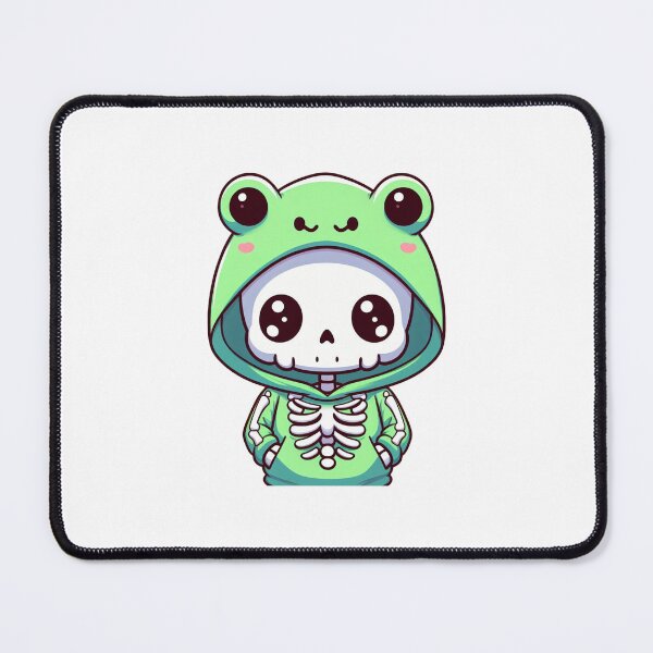 Item preview, Cute skeleton with froggy hoodie designed and sold by Wxjtecki.