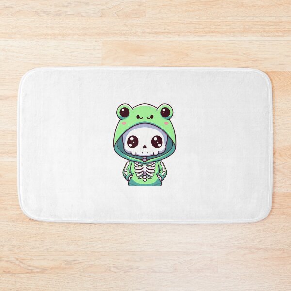Item preview, Cute skeleton with froggy hoodie designed and sold by Wxjtecki.
