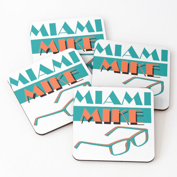 Aperçu de l'œuvre Miami Mike rétro créée et vendue par PopmosisDesign.