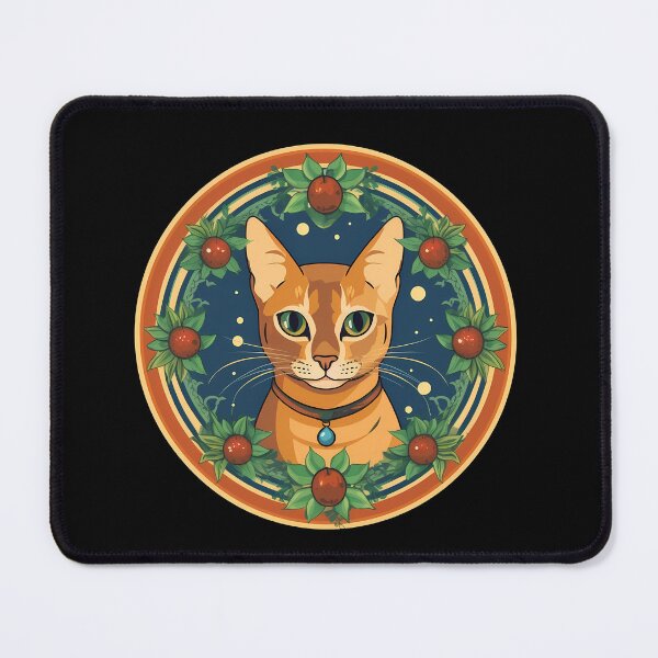 Item preview, Abyssinian Cat Xmas Ornament, Love Cats designed and sold by Logiamerch.
