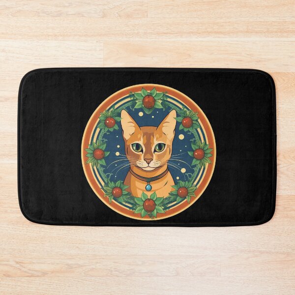 Item preview, Abyssinian Cat Xmas Ornament, Love Cats designed and sold by Logiamerch.