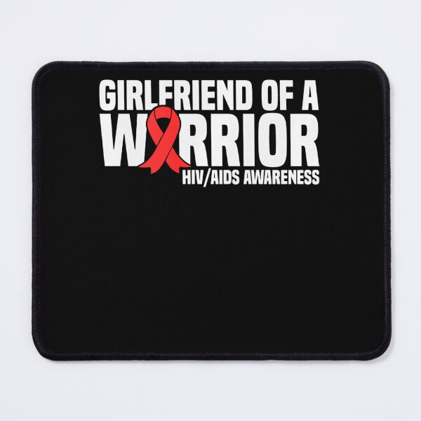Item preview, Girlfriend of a Warrior HIV AIDS Awareness designed and sold by defabiosofxs.