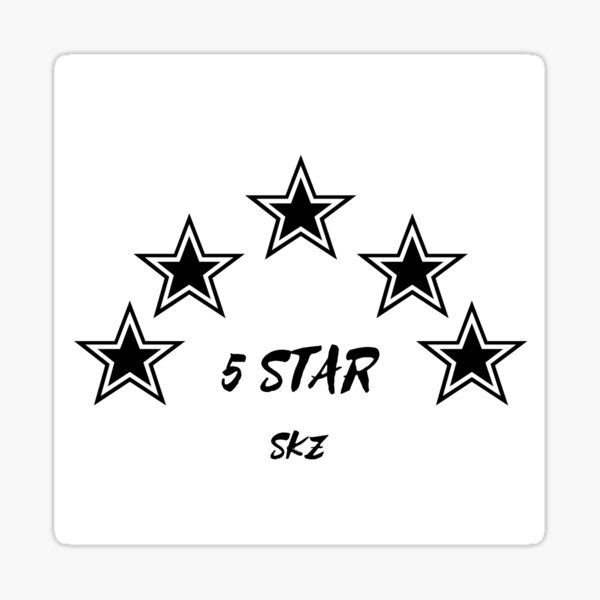 5 Star Album Stickers for Sale