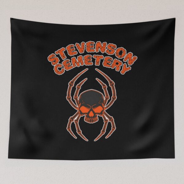 Item preview, Skull Spider designed and sold by Stevenson  Cemetery.