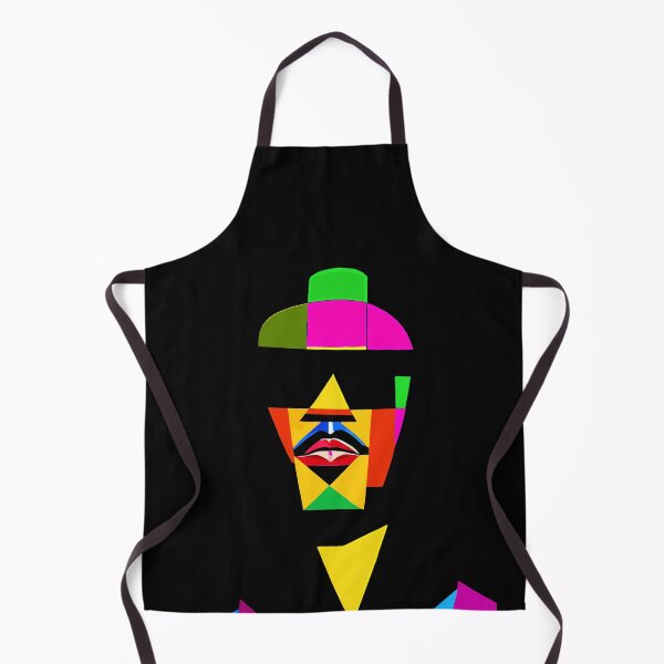 Item preview, Colors of Lenny - Cubist Style Portrait Image of a Rock God designed and sold by HeavyHits.
