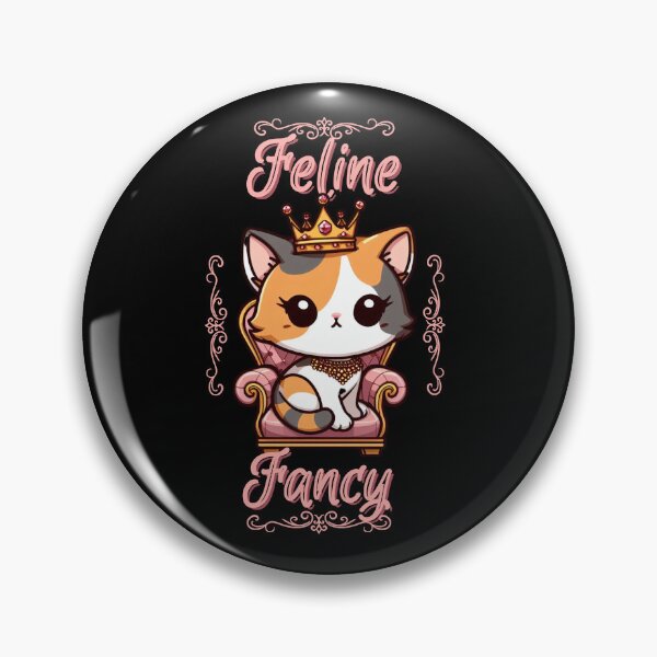 Item preview, Feline Fancy, royally fancy kitty on her thrown designed and sold by Fr0mtheMachine.