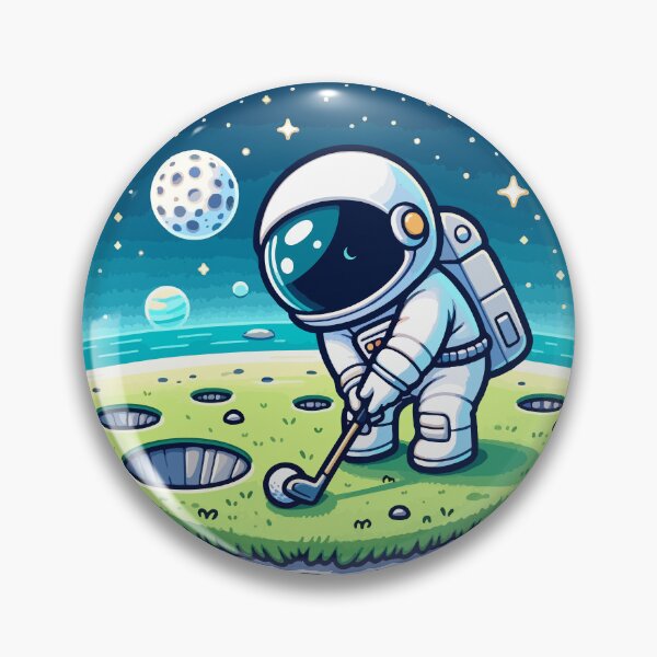 Item preview, Astronaut Golfing on Moon designed and sold by OniumEth.