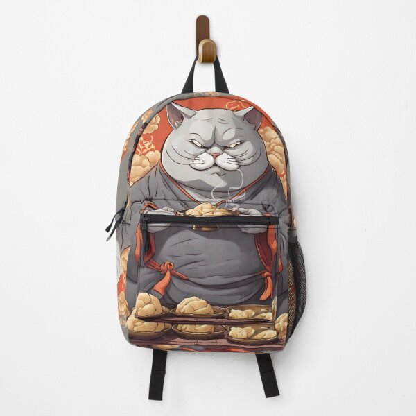 Item preview, Fat Cat monk martial artist designed and sold by Luokos.