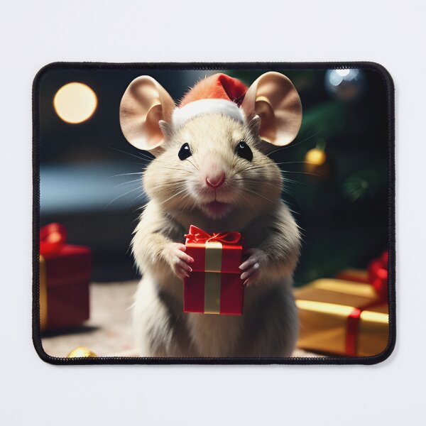 Item preview, Cute little Christmas Mouse designed and sold by Awesome Things.
